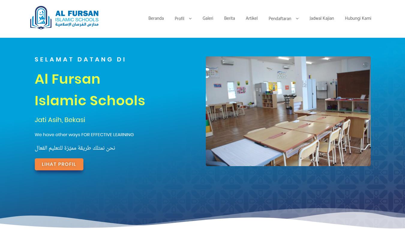 Website Al Fursan Islamic Schools