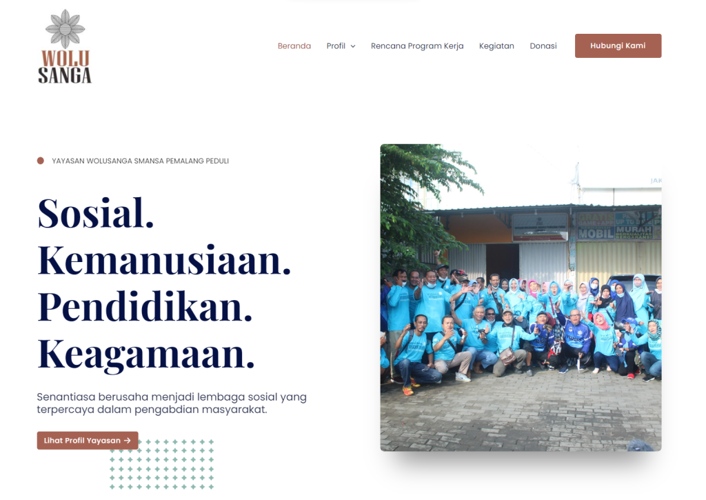 Website Resmi Wolusanga